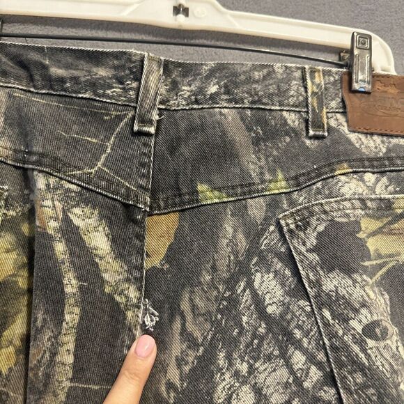 Wrangler Pro Gear Camo Pants Fleece Lined Mens 42x32 Hunting Mossy Oak Break Up - Picture 10 of 12